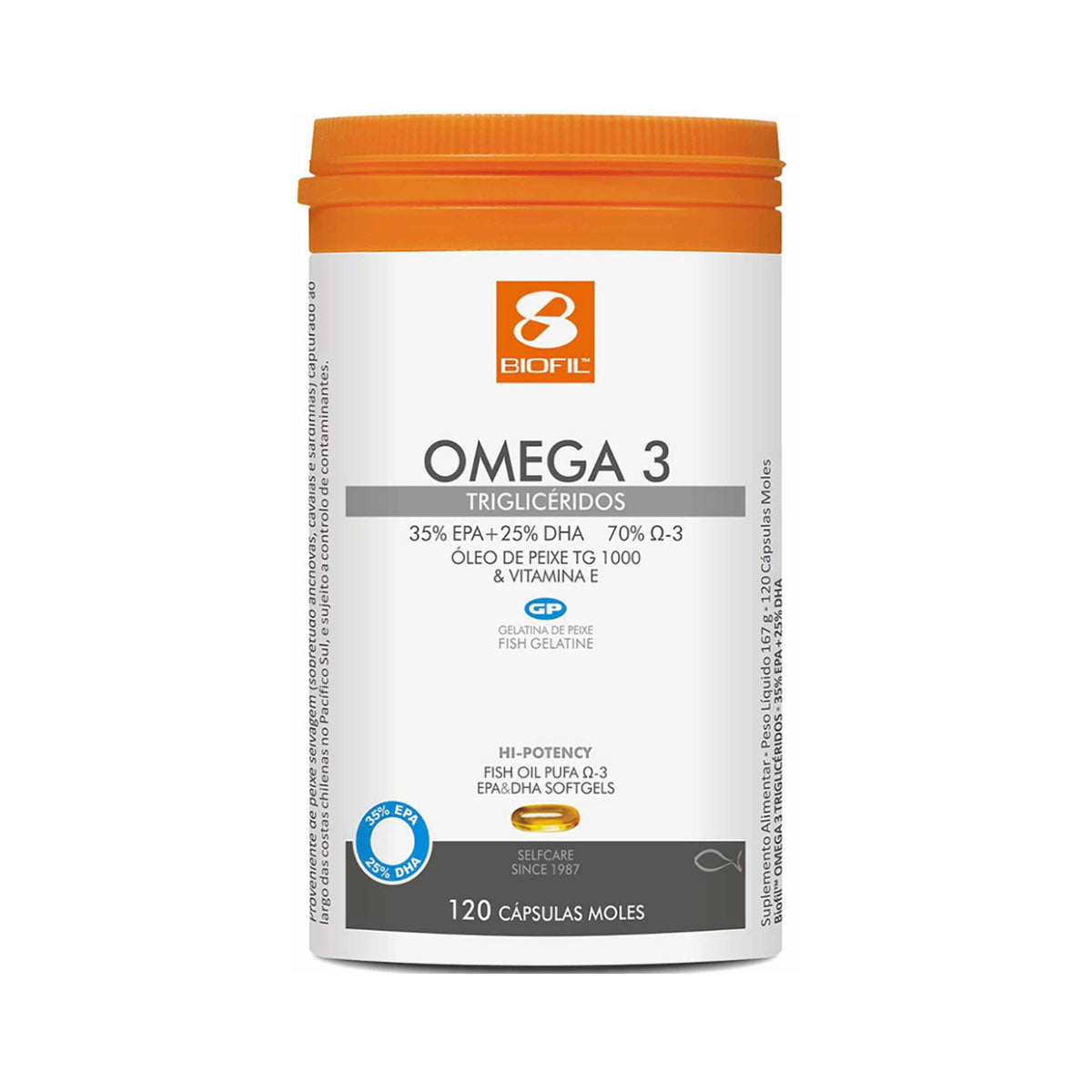 Biofil Ómega 3 Triglicer 120 Cápsulas - Go Natural
