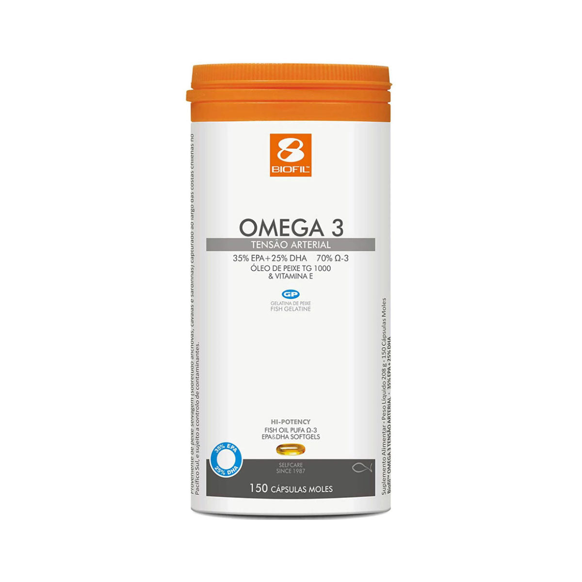 Biofil Ómega-3 700 Tensão Arterial 150 Cápsulas - Go Natural