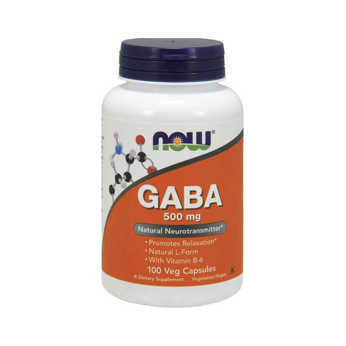 Now Gaba 100 Cápsulas - Go Natural