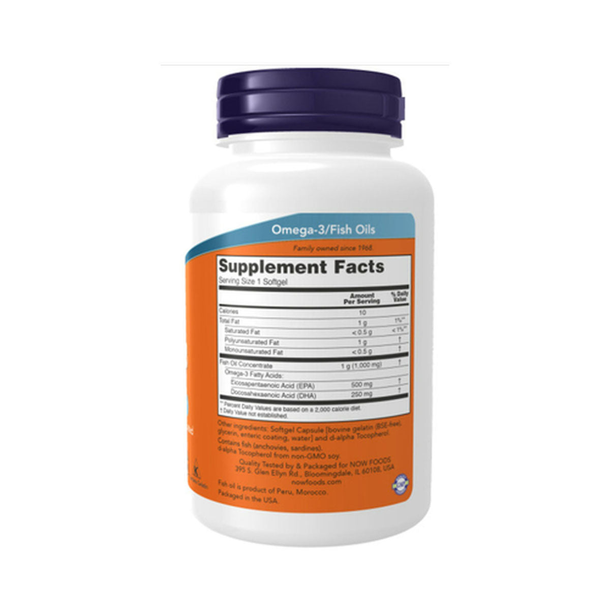 Now Ultra Ómega 3 Fish Oil 90 Cápsulas - Go Natural