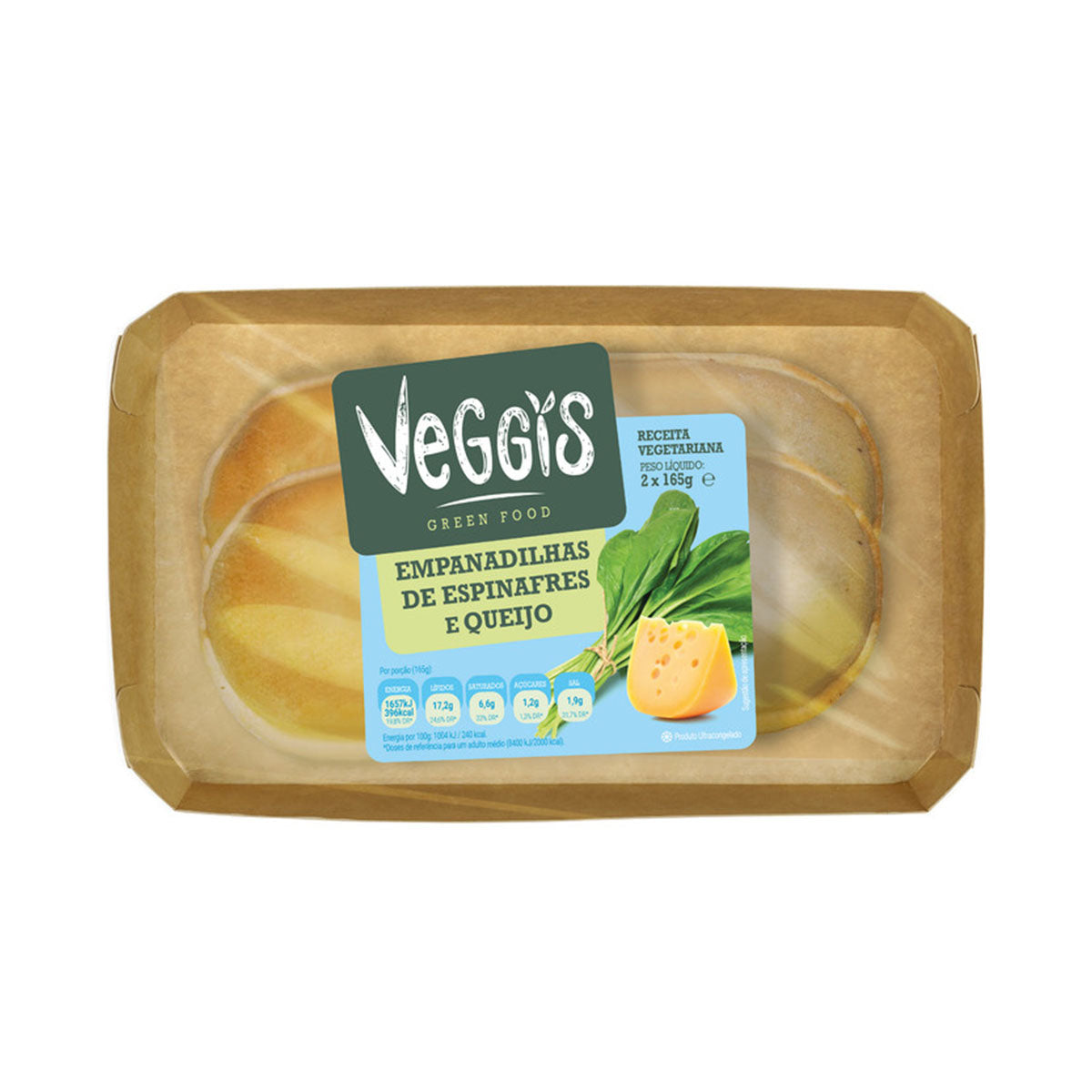 Empanadilha Espinafres 2X165 gr - Go Natural