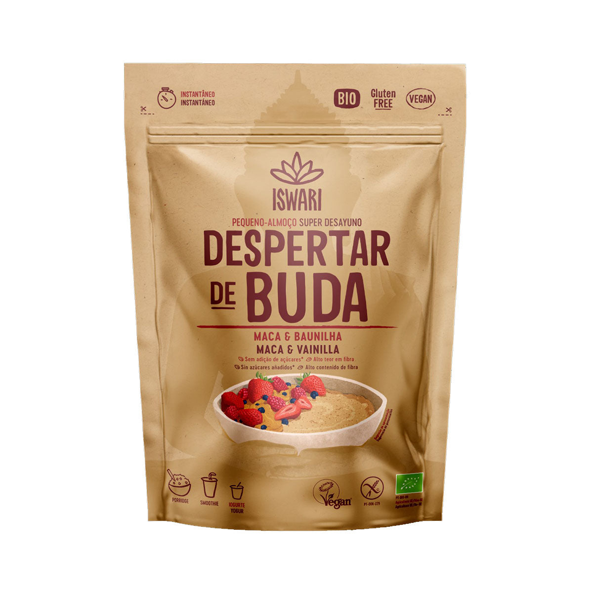 Despertar de Buda Maca e Baunilha BIO 360 gr - Go Natural