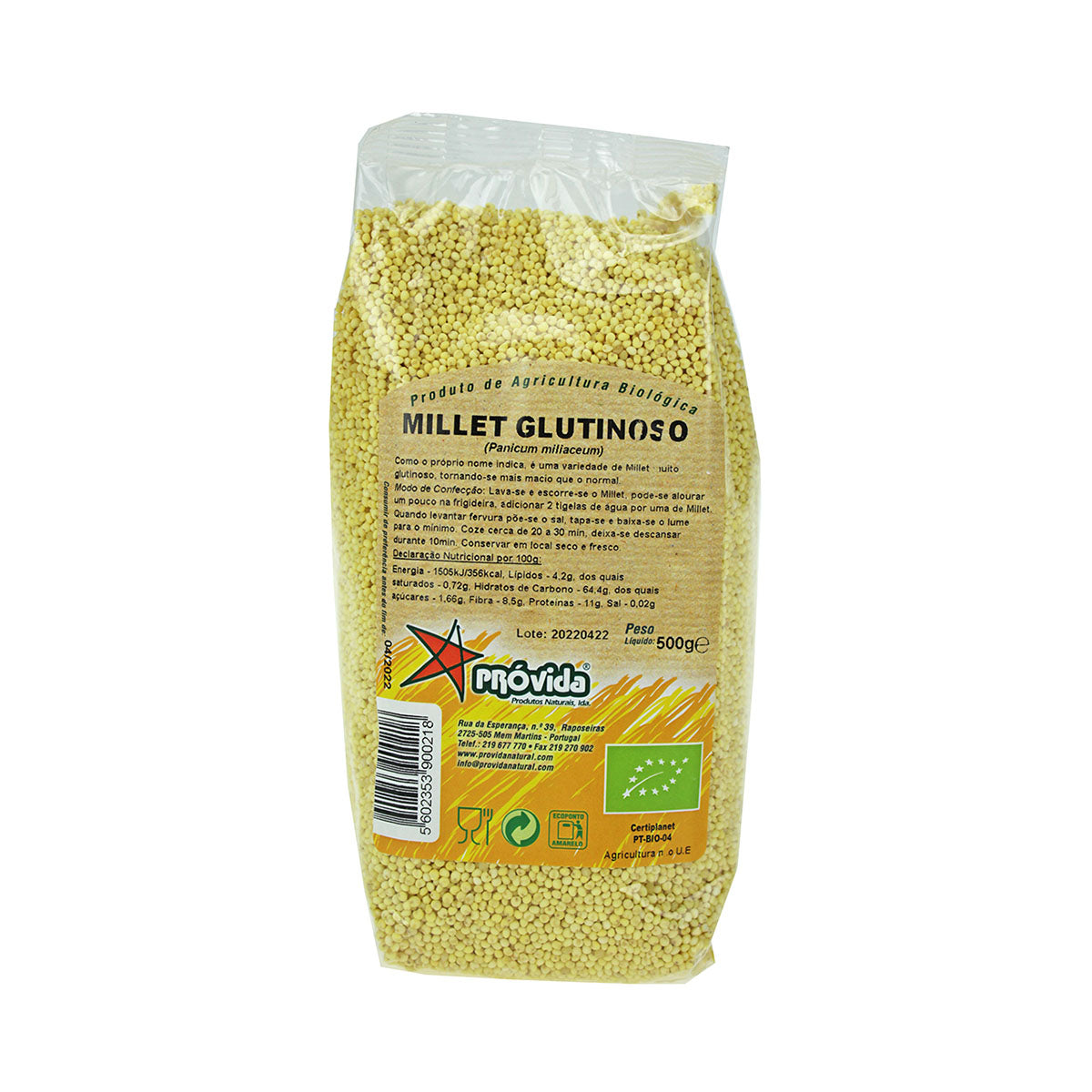 Millet Glutinoso BIO 500 gr - Go Natural