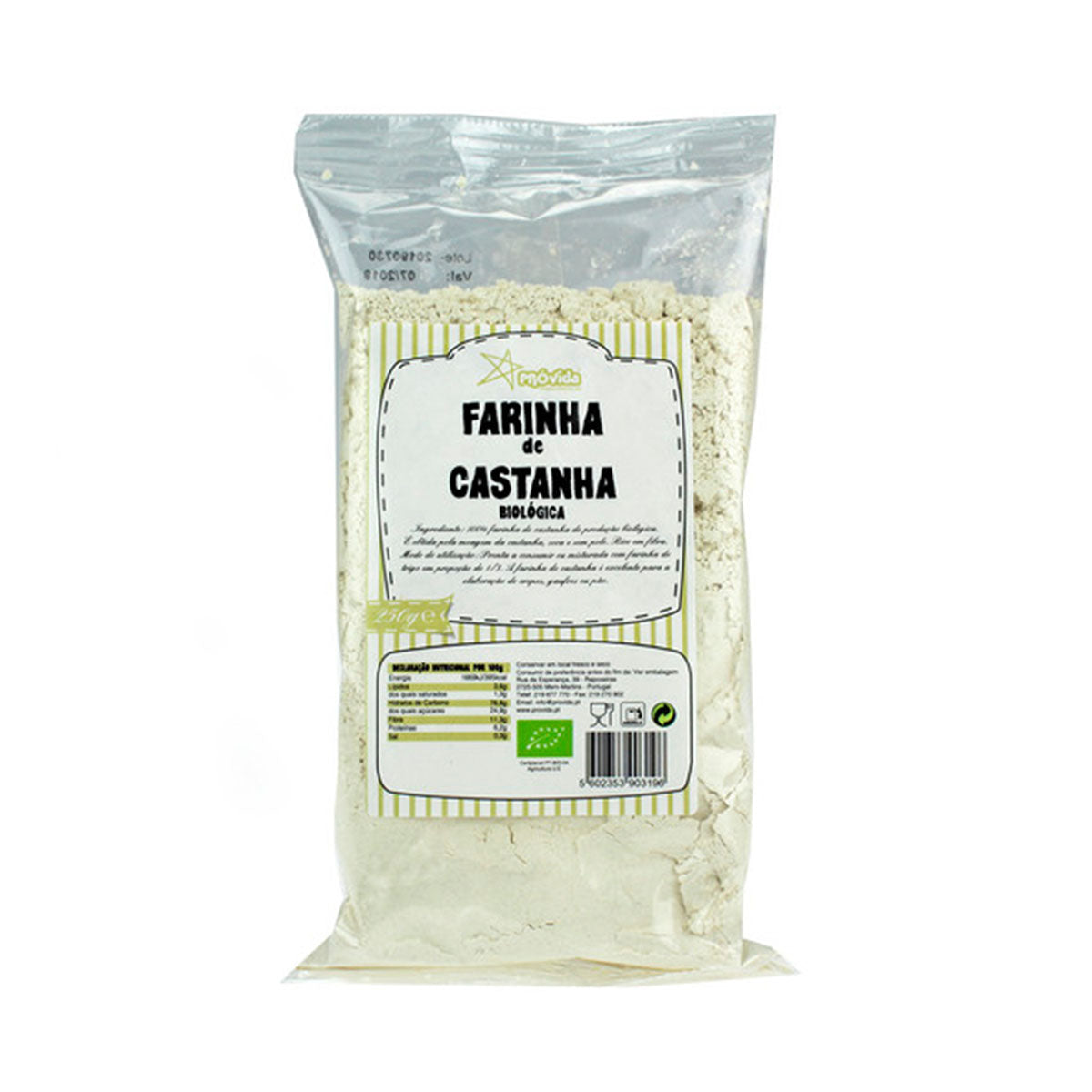 Farinha de Castanha BIO 250 gr - Go Natural