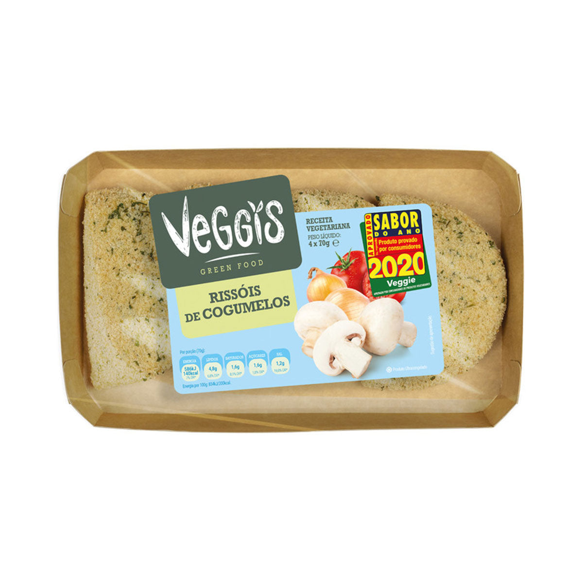 Rissóis Cogumelos 280 gr - Go Natural