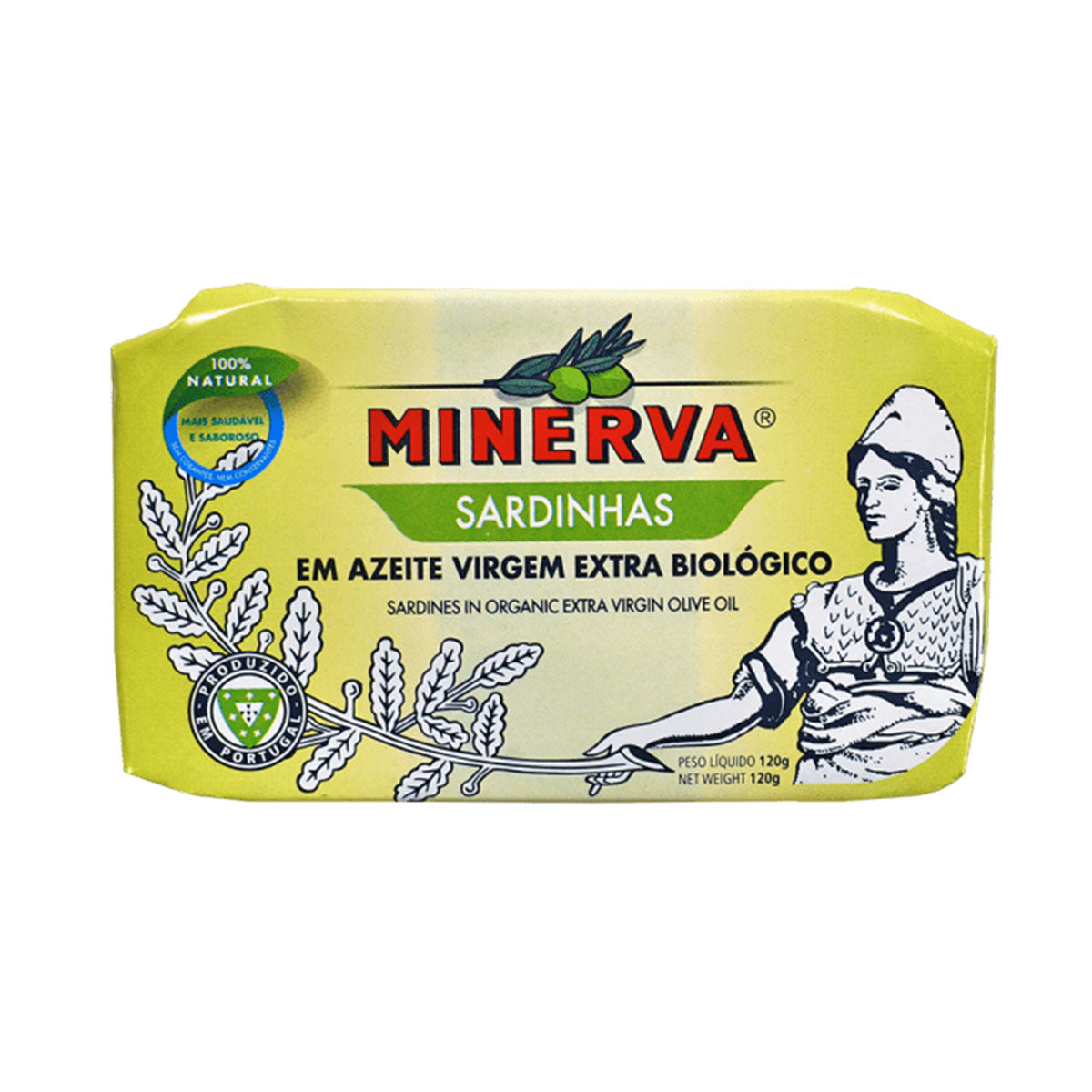 Sardinha Inteira Azeite Virgem BIO 85 gr - Go Natural