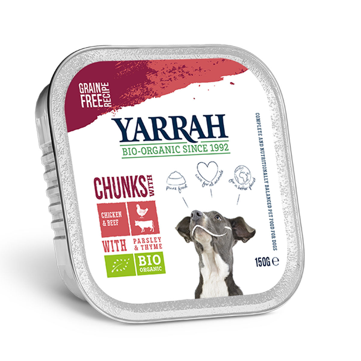 Almôndegas de Frango e Vaca para Cão BIO 150 gr - Go Natural