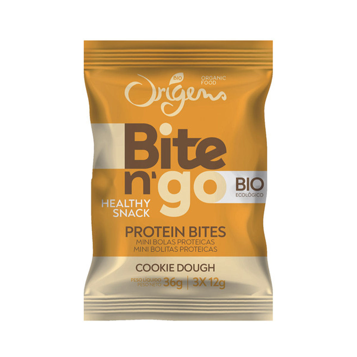 Mini Bolas Proteína 3 x 12 gr - Go Natural