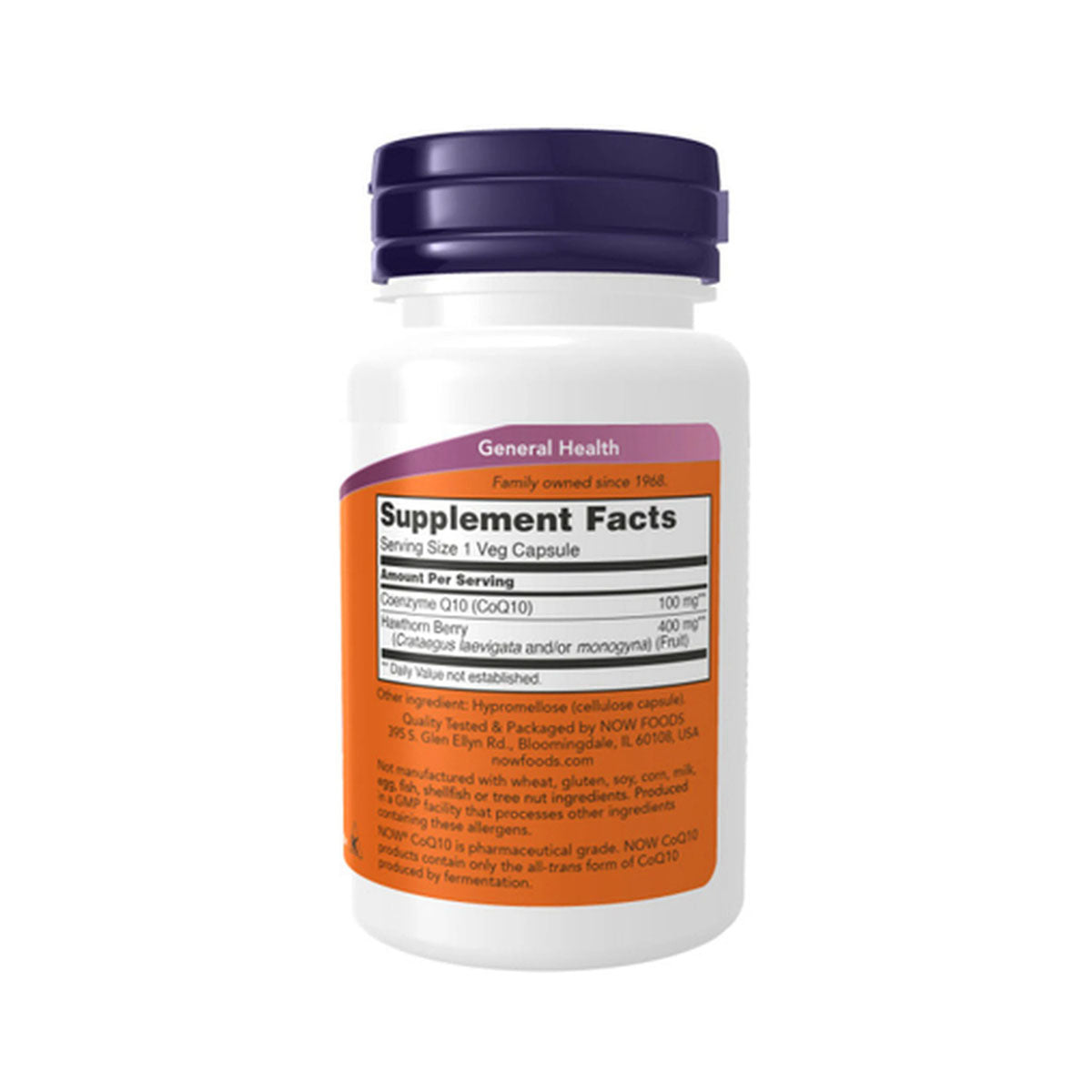 Now Co-enzyme Q10 30 Cápsulas - Go Natural
