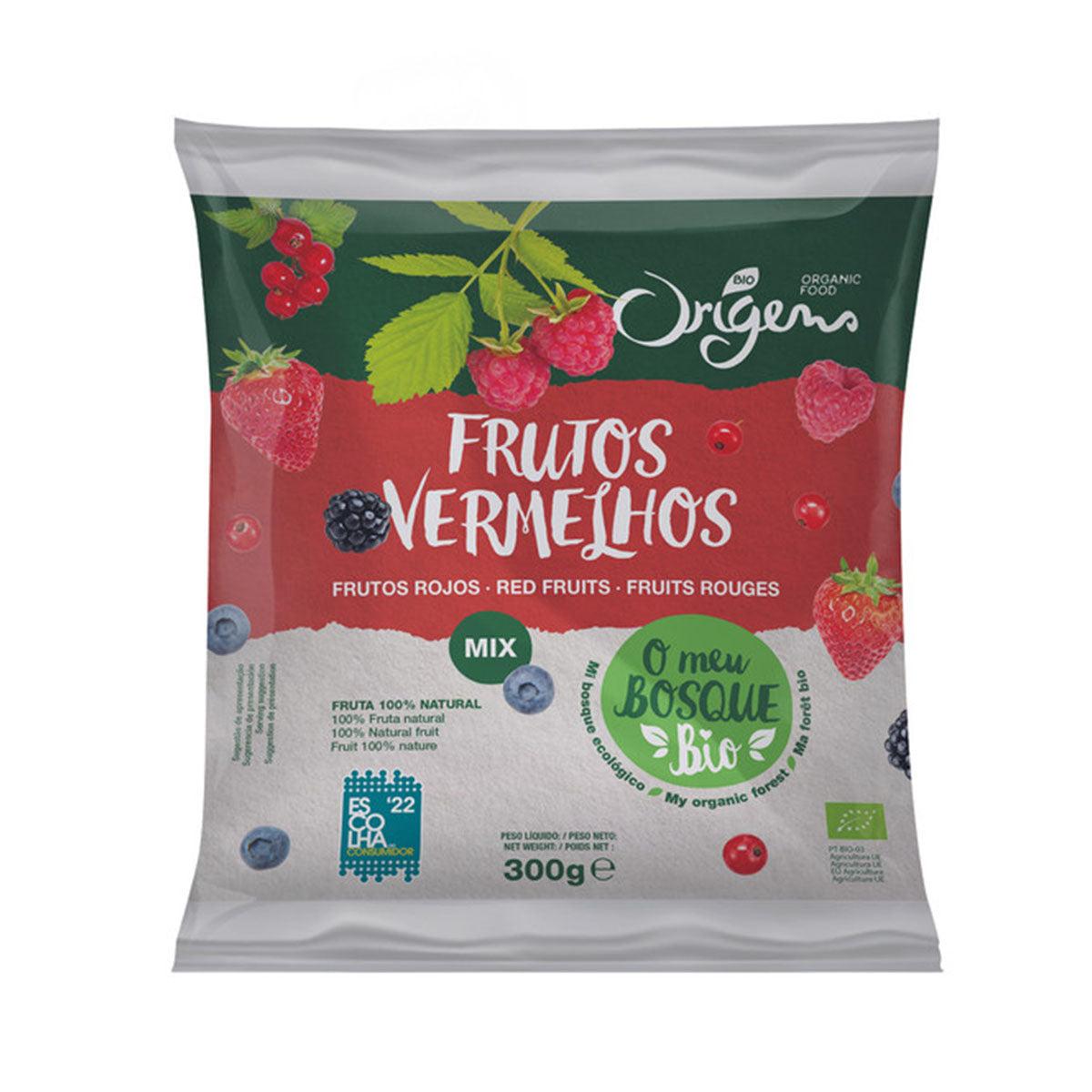 Mix Frutos Vermelhos BIO 300 gr - Go Natural
