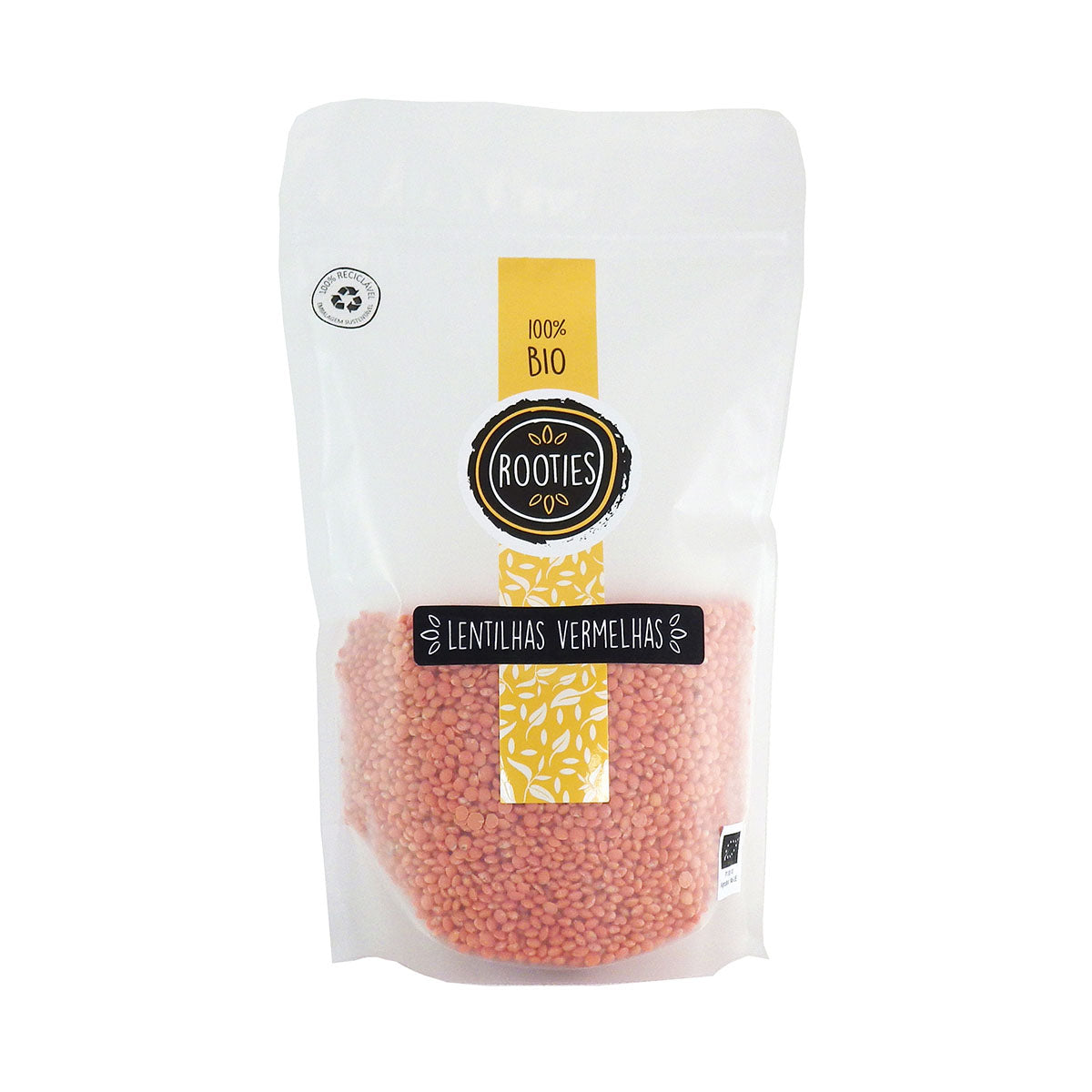 Leguminosas Secas Lentilhas Vermelhas 500 gr - Go Natural