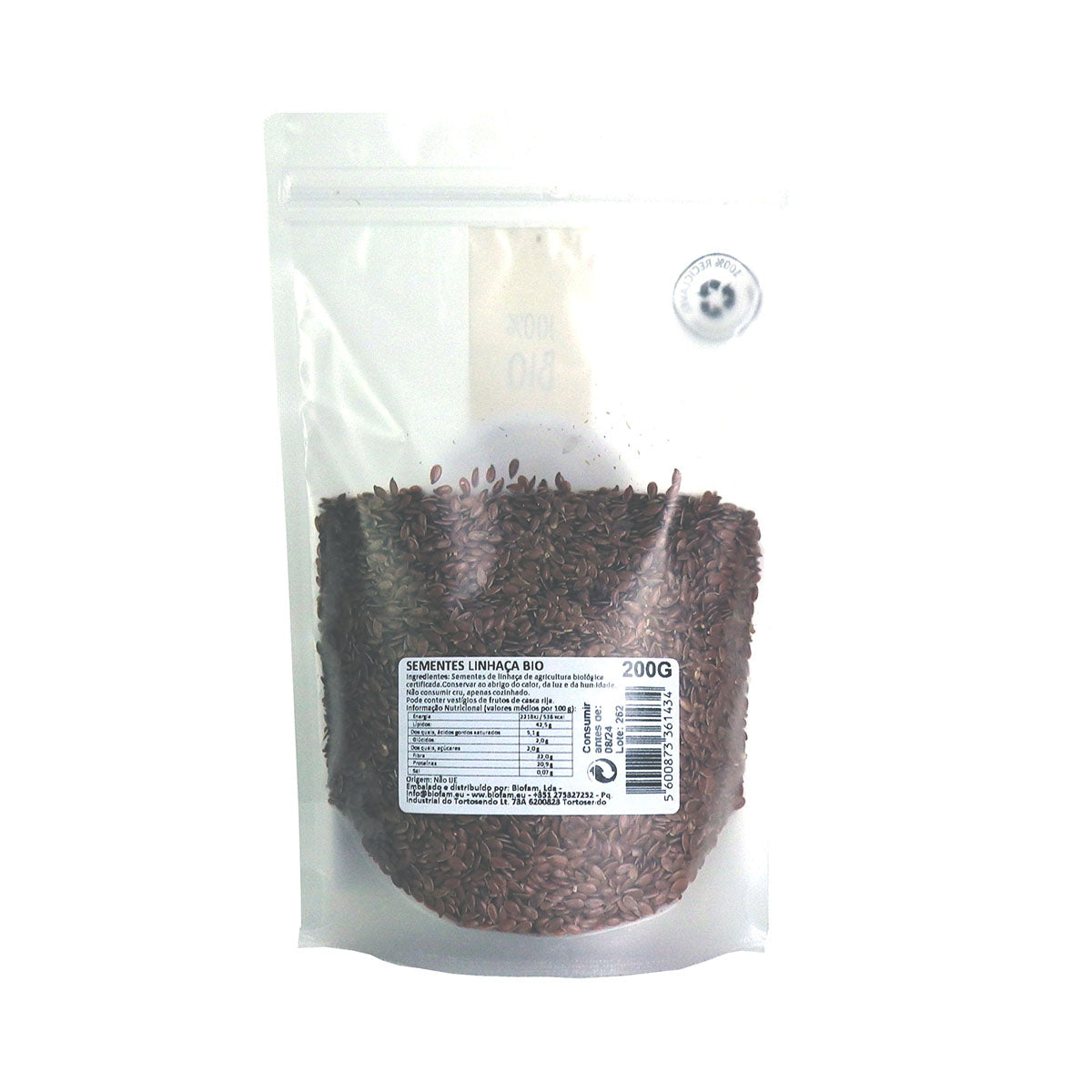 Sementes de Linhaça 200 gr - Go Natural
