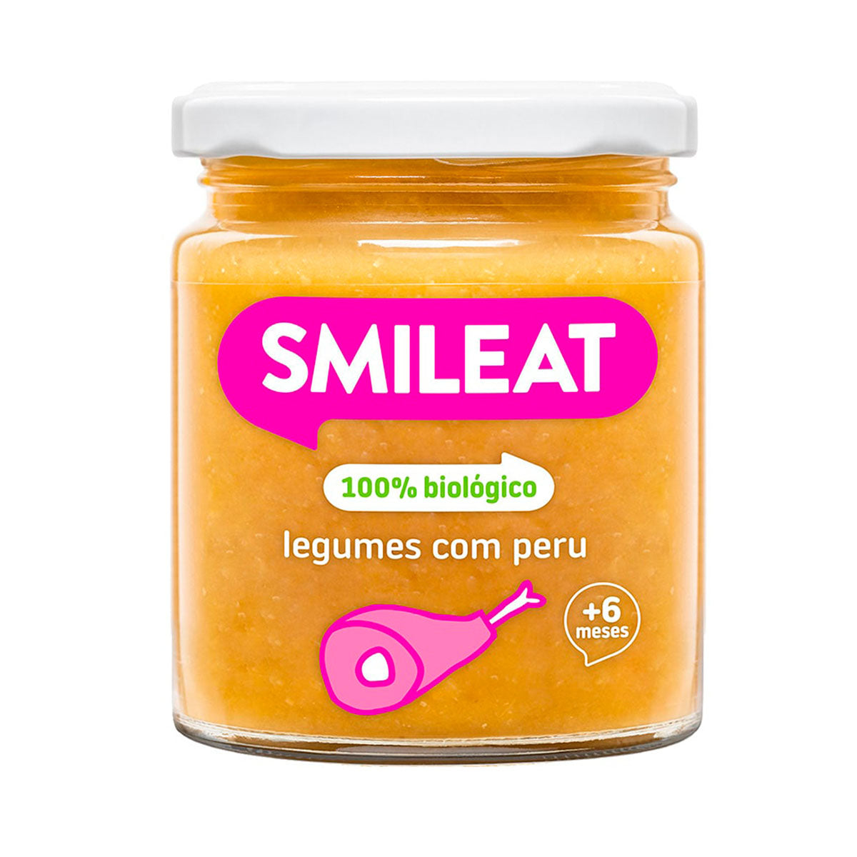 Boião Pedaços de Peru, Arroz e Legumes BIO 230 gr - Go Natural