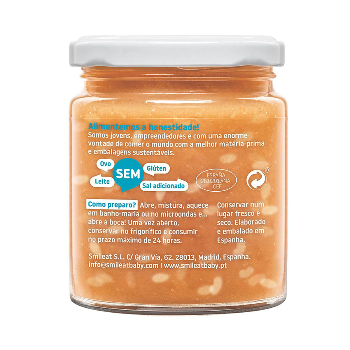 Boiao Salmão C/ Ervilhas BIO 230 gr - Go Natural