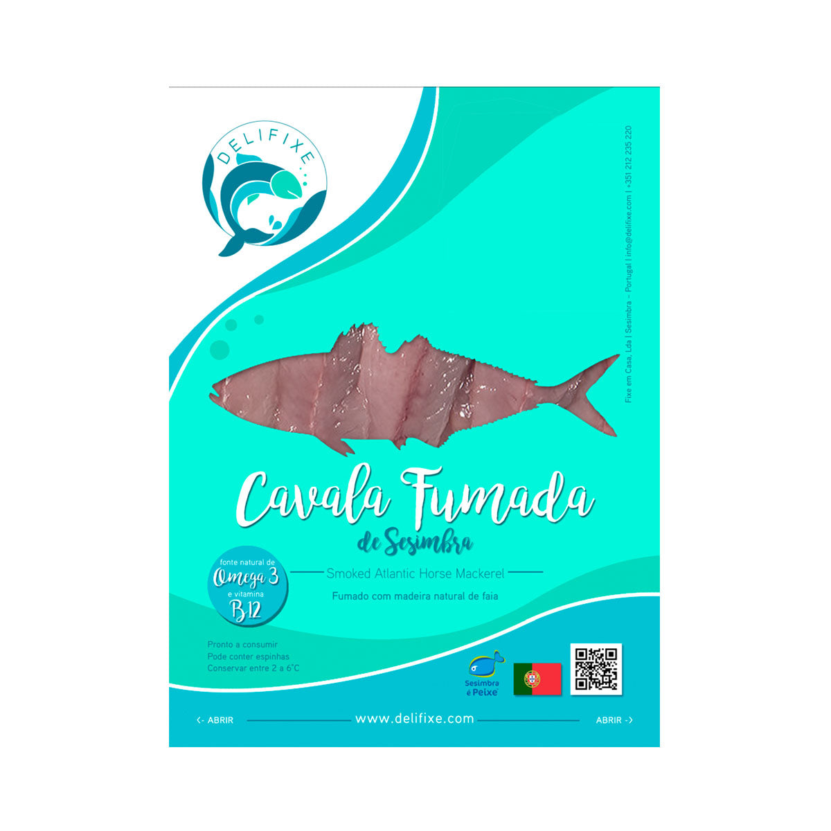 Cavala De Sesimbra Fumada 150G - Go Natural