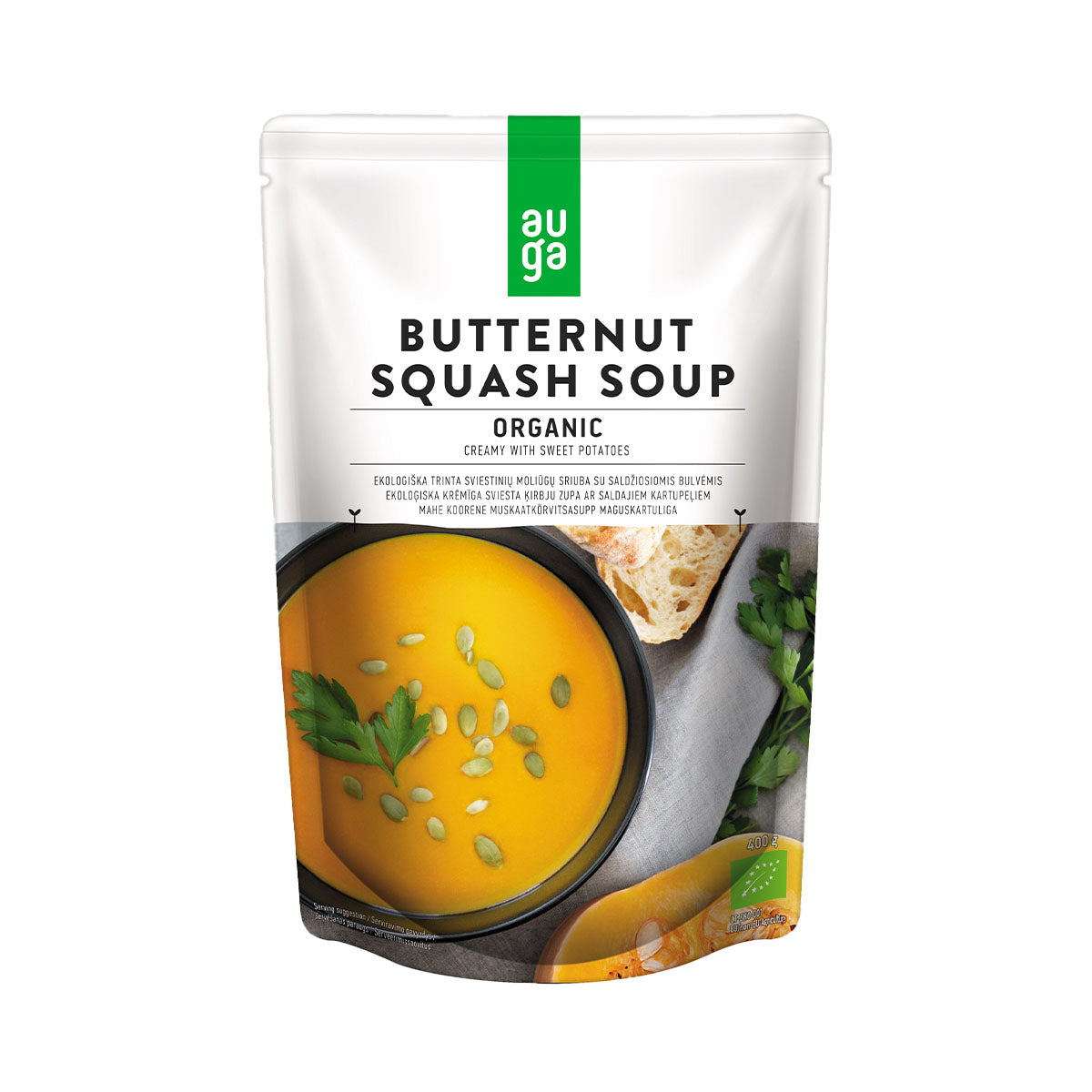 Sopa De Abóbora Manteiga BIO 400 gr - Go Natural