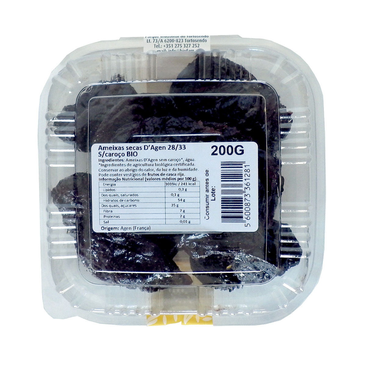 Ameixa Seca BIO S/Caroço 200 gr - Go Natural