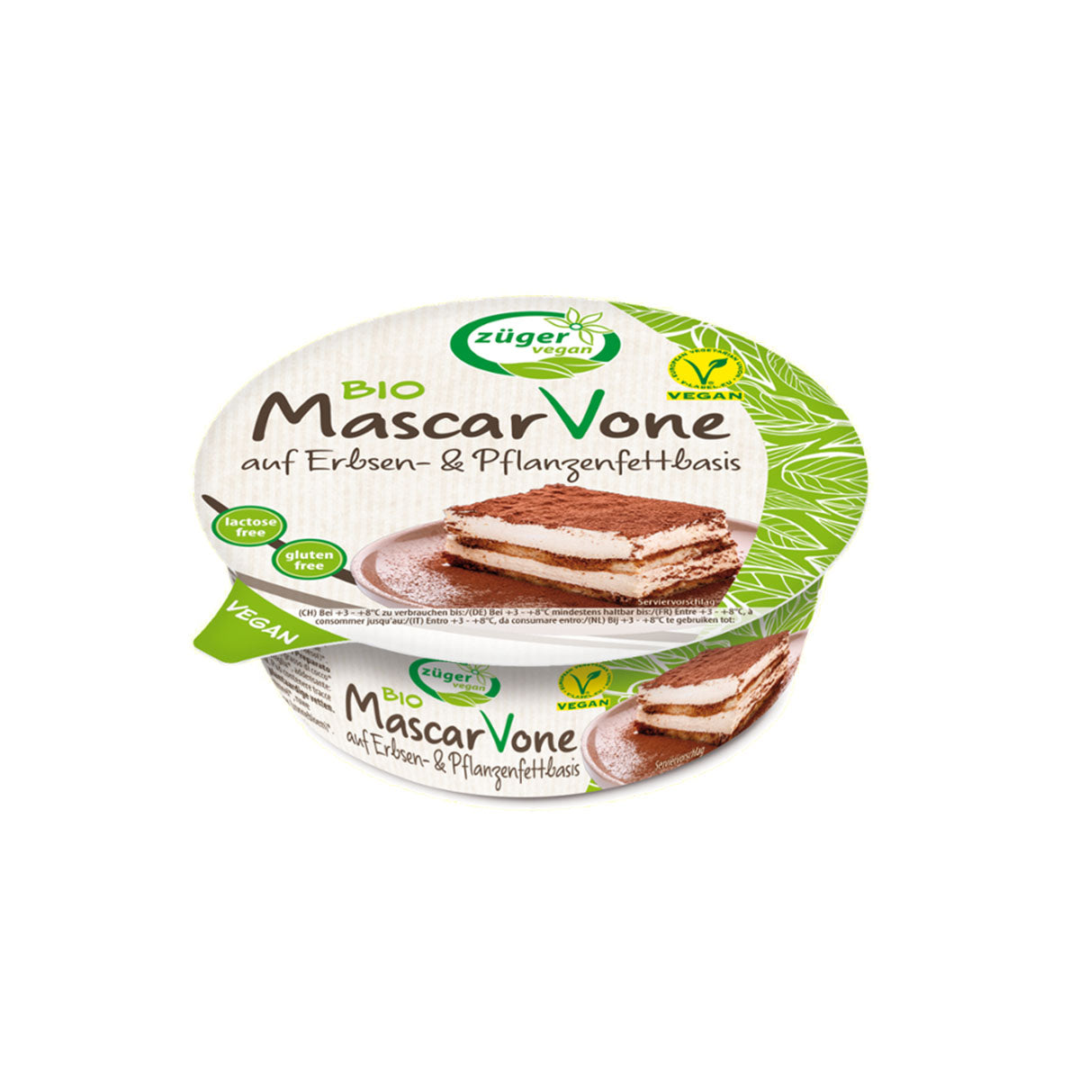 Züger Mascarvone BIO Vegan 250 gr - Go Natural