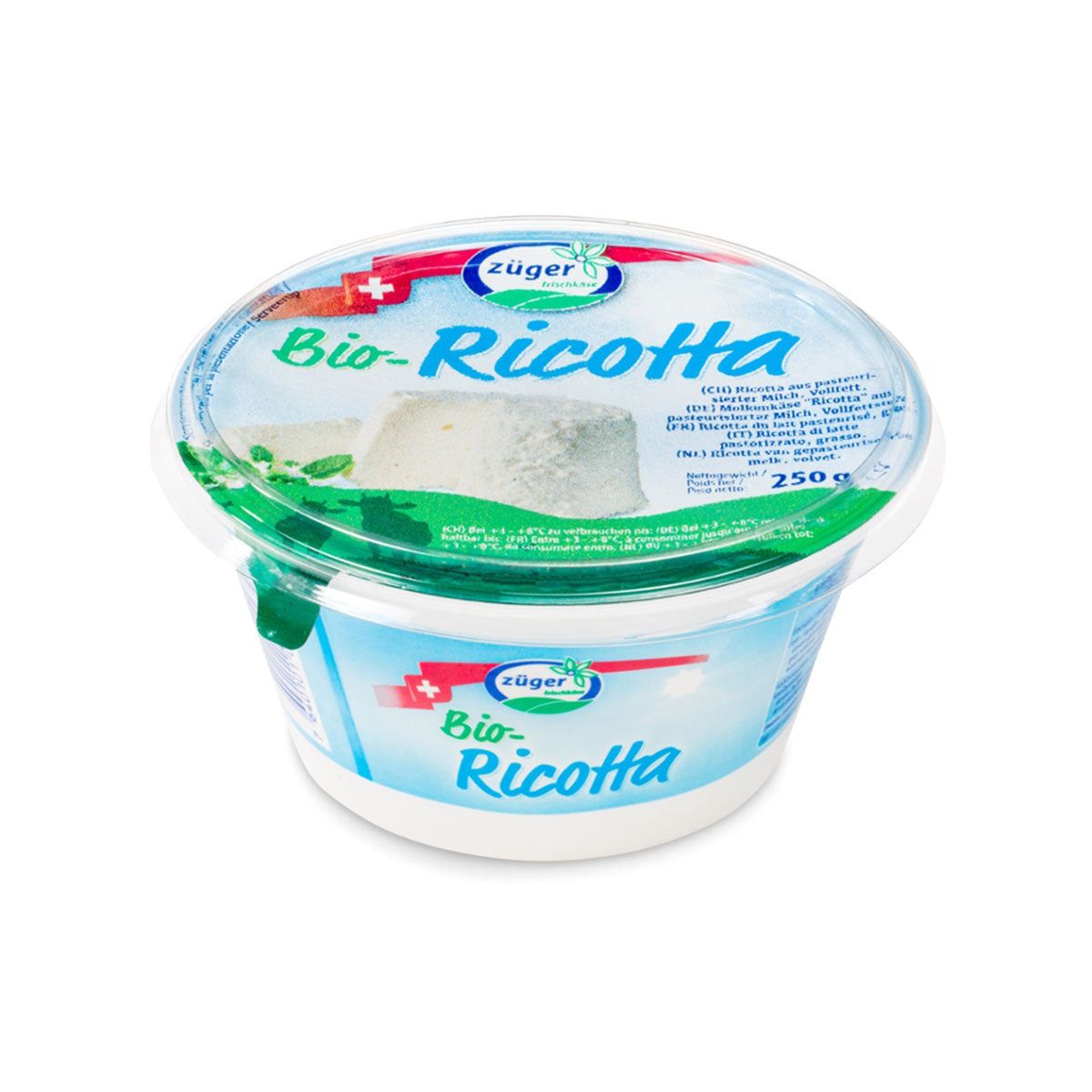 Qj Ricotta BIO Zuger 250 gr - Go Natural