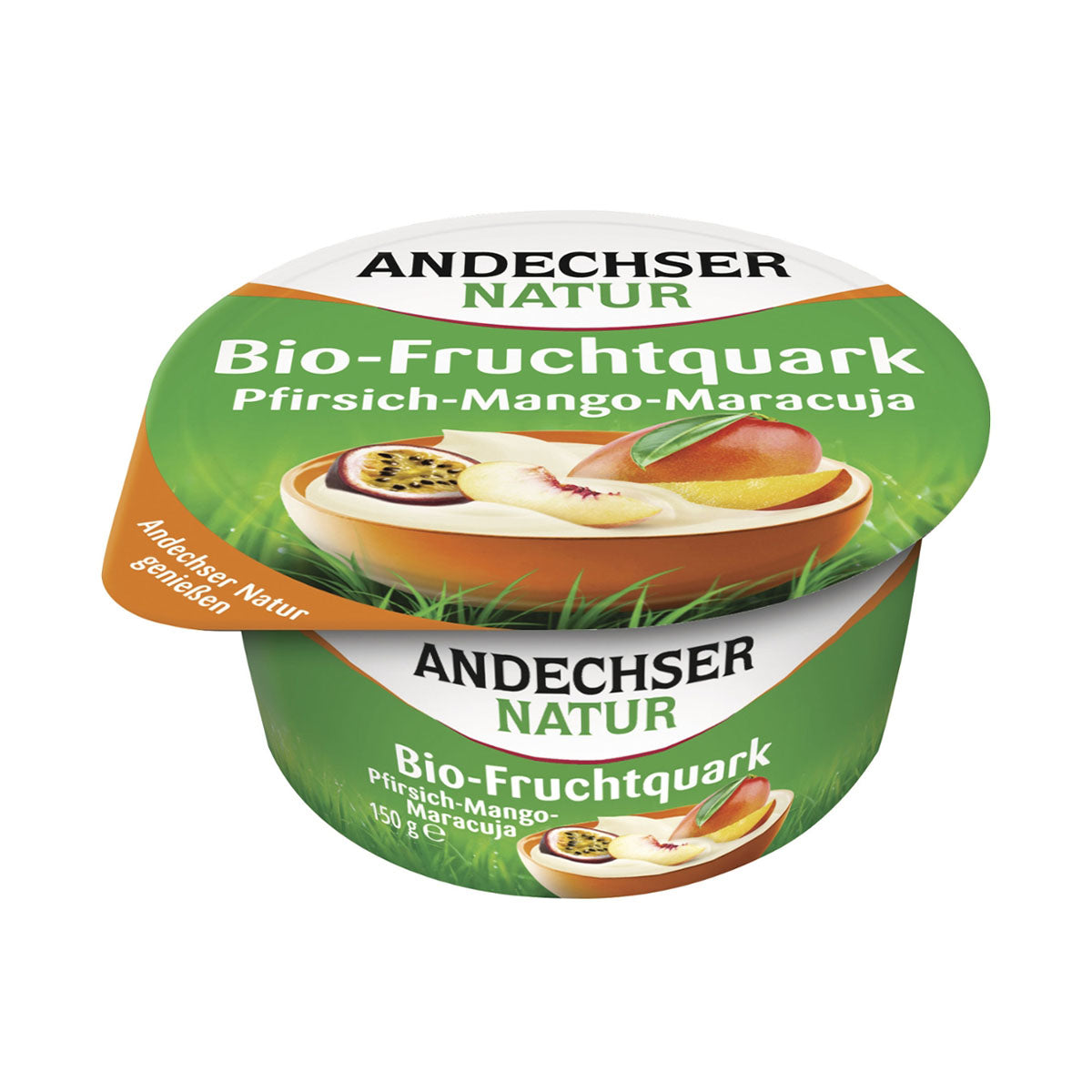 Quark C/ Pêssego-Manga-Maracujá BIO 150 gr - Go Natural