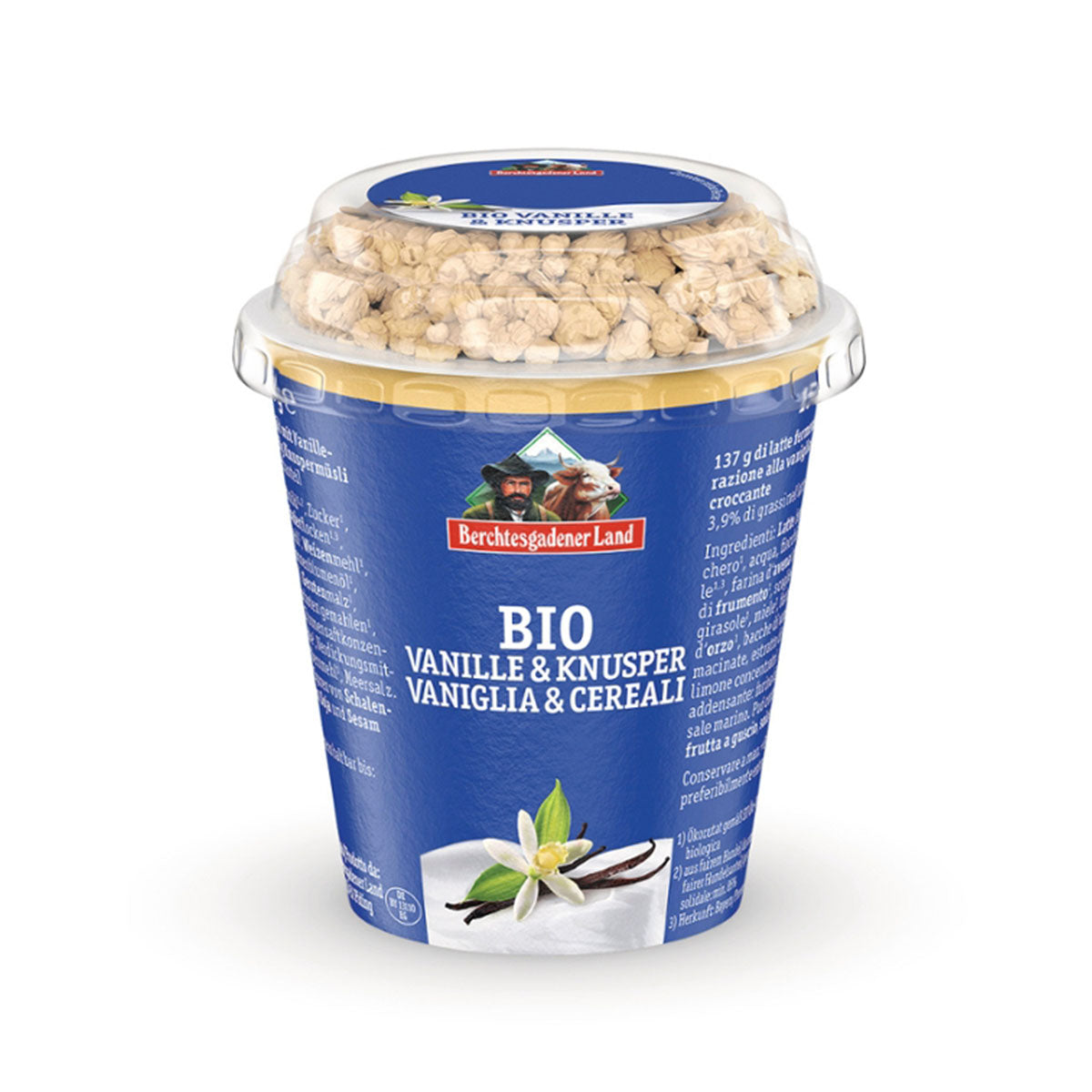 Iog De Baunilha C/ Crumble Berchtes 150 gr - Go Natural