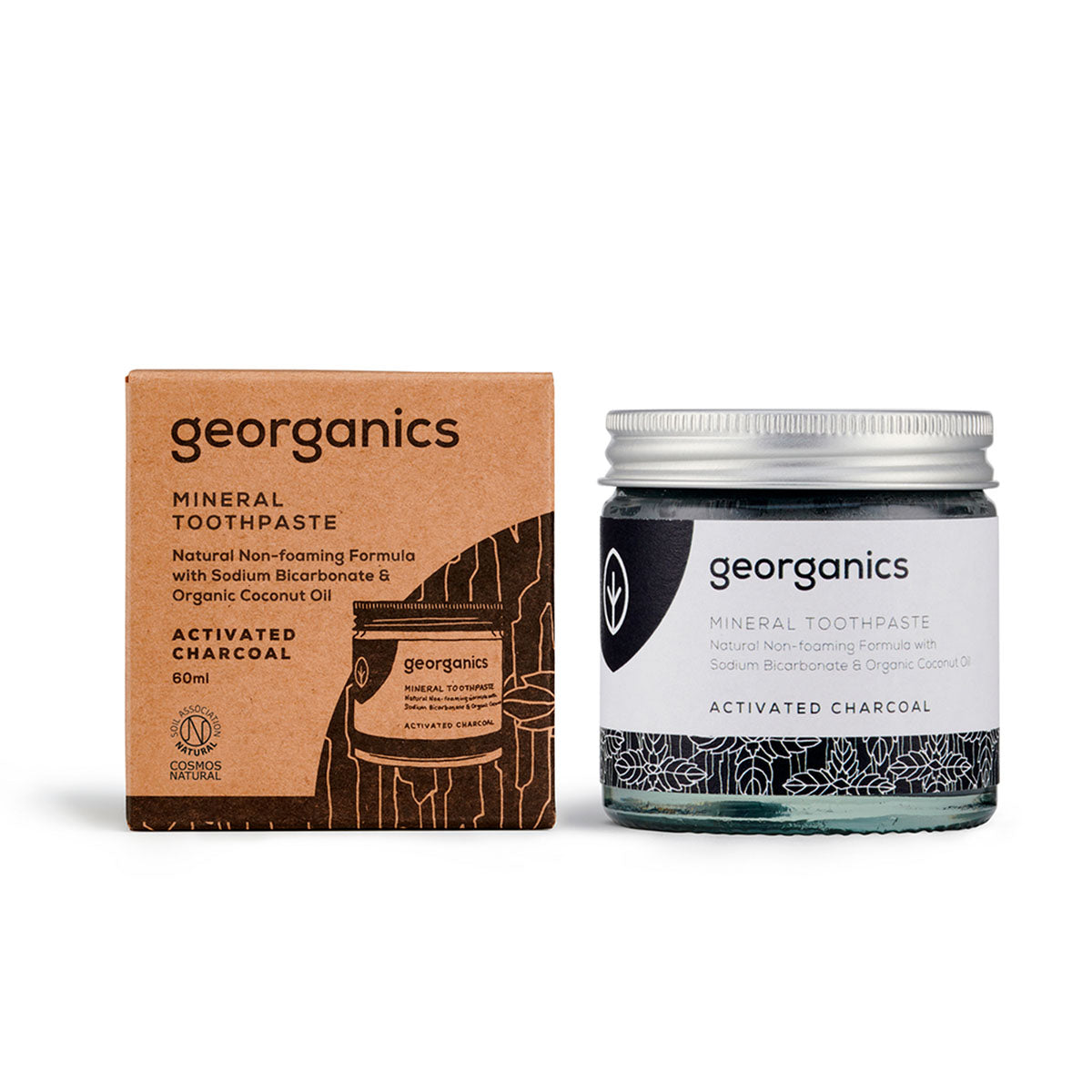 Pasta Dentes Mine Carvão Ativa BIO 60 ml - Go Natural
