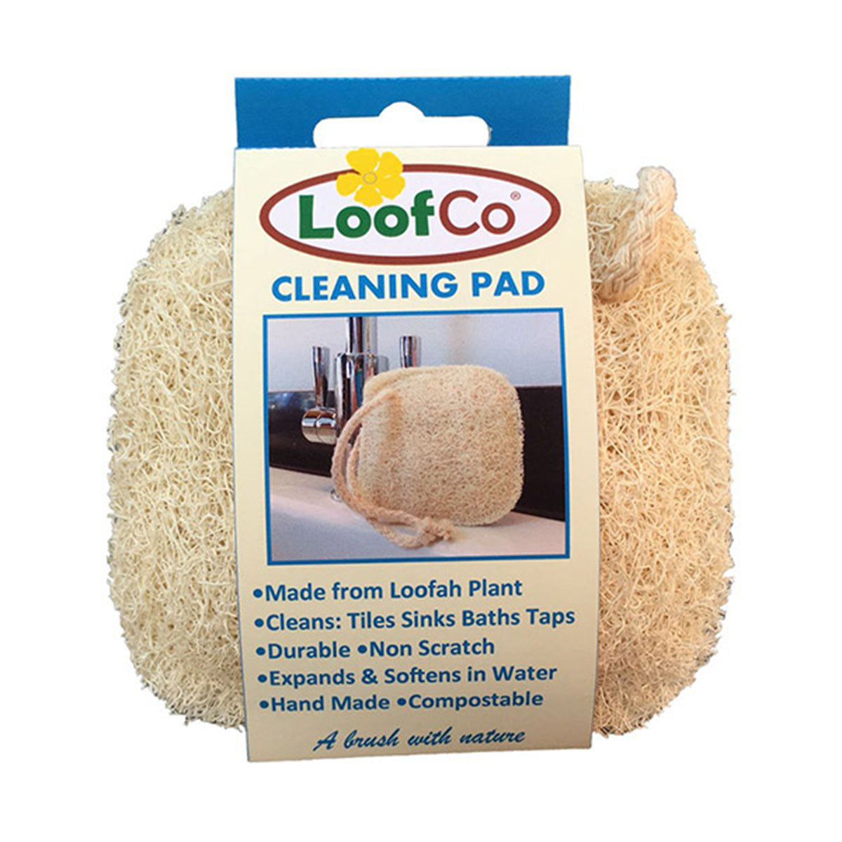 Esponja De Limpeza Luffa - Go Natural