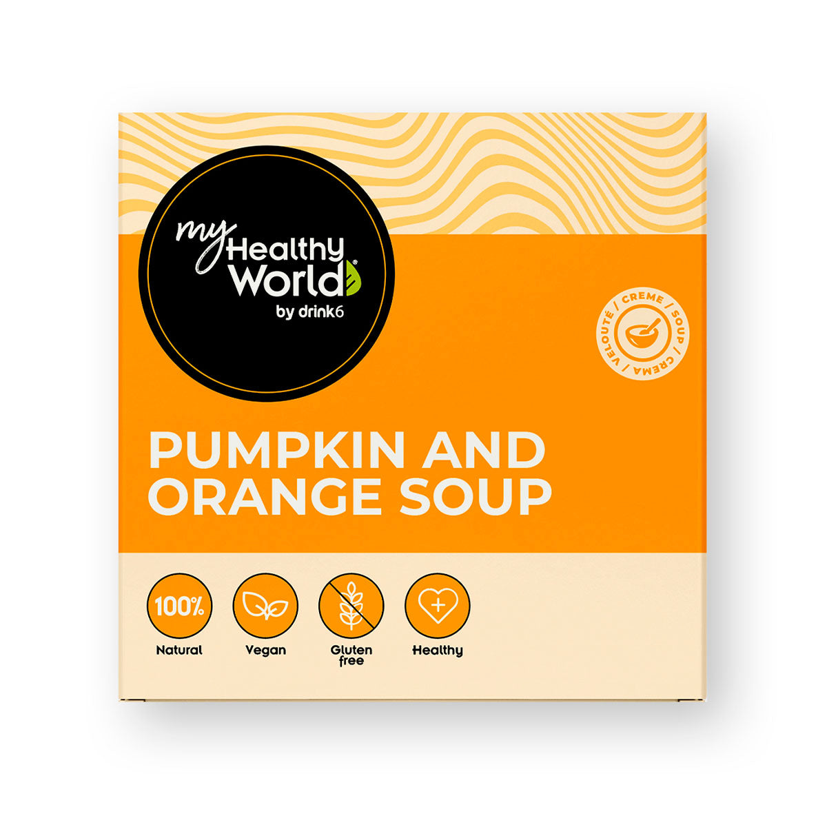 Creme de Abóbora e Laranja 300 gr - Go Natural