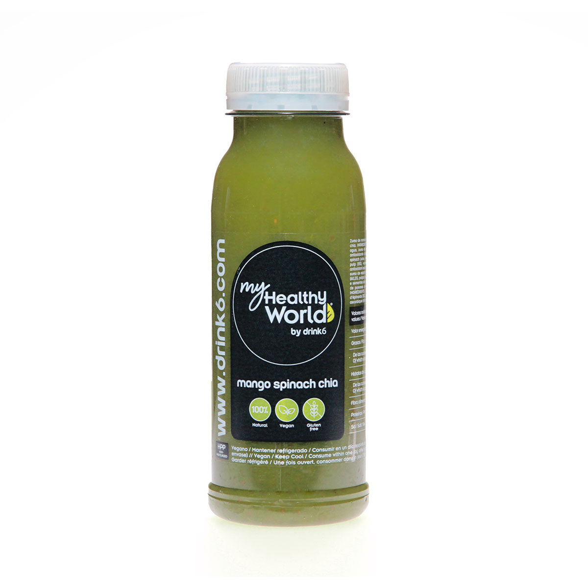 Sumo De Manga Espinafres E Chia 230 Ml - Go Natural