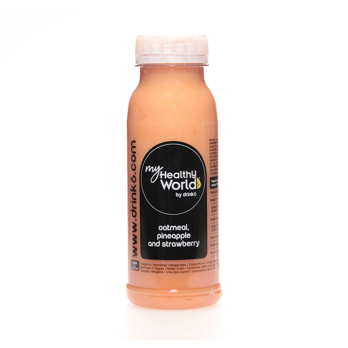 Sumo de Ananás, Morango e Aveia 230 ml - Go Natural