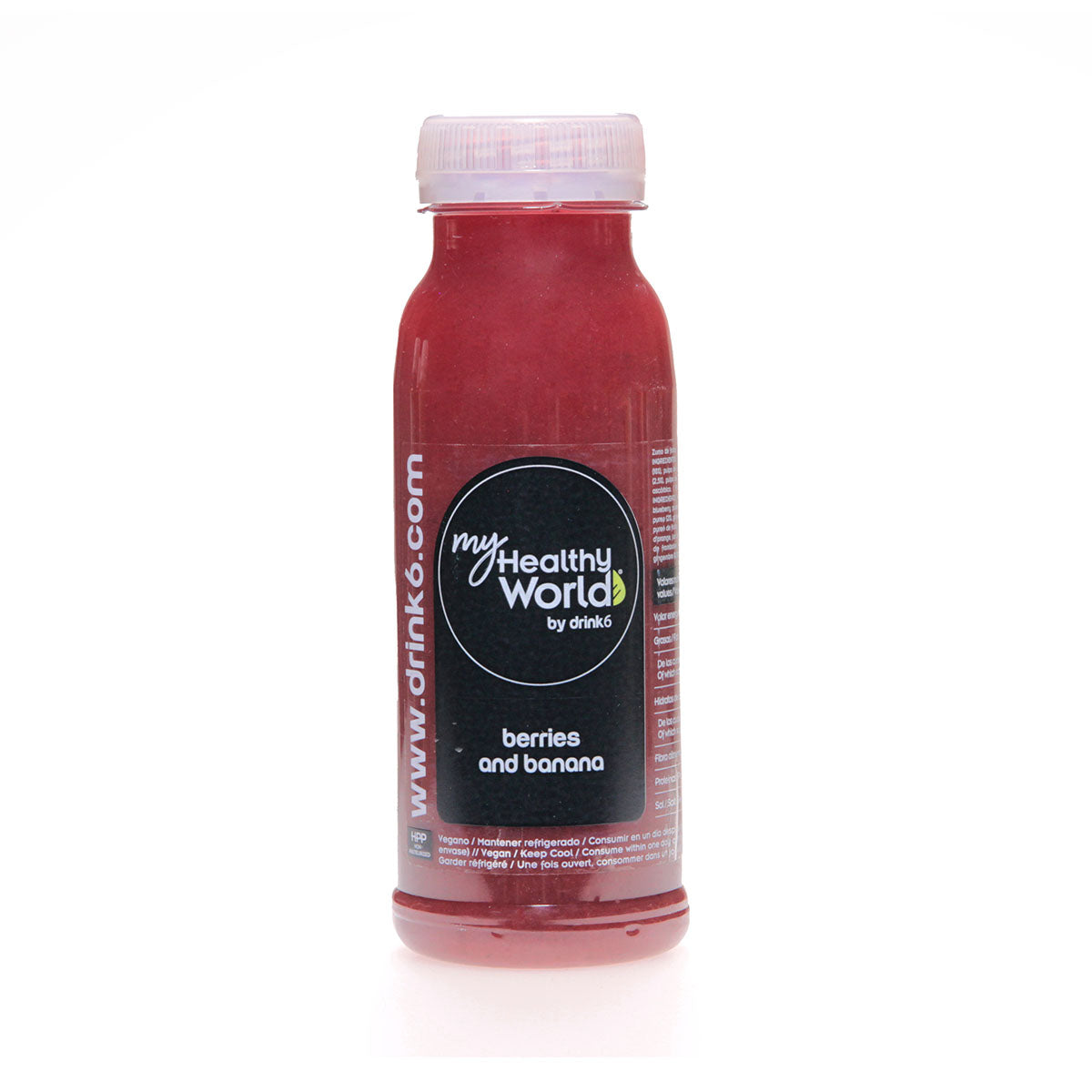 Sumo de Frutos Vermelhos e Banana 230 ml - Go Natural