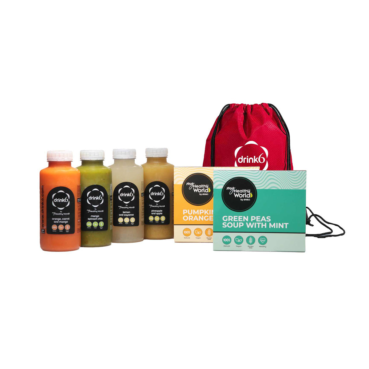 Plano Detox Sumos + Sopas (1 Dia) - Go Natural