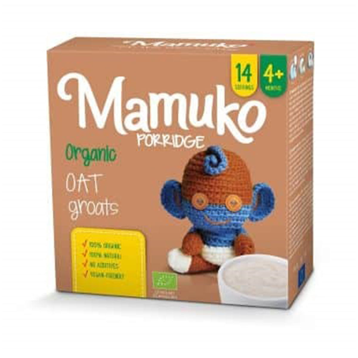 Papas Aveia BIO 240 gr (+4 Meses) - Go Natural