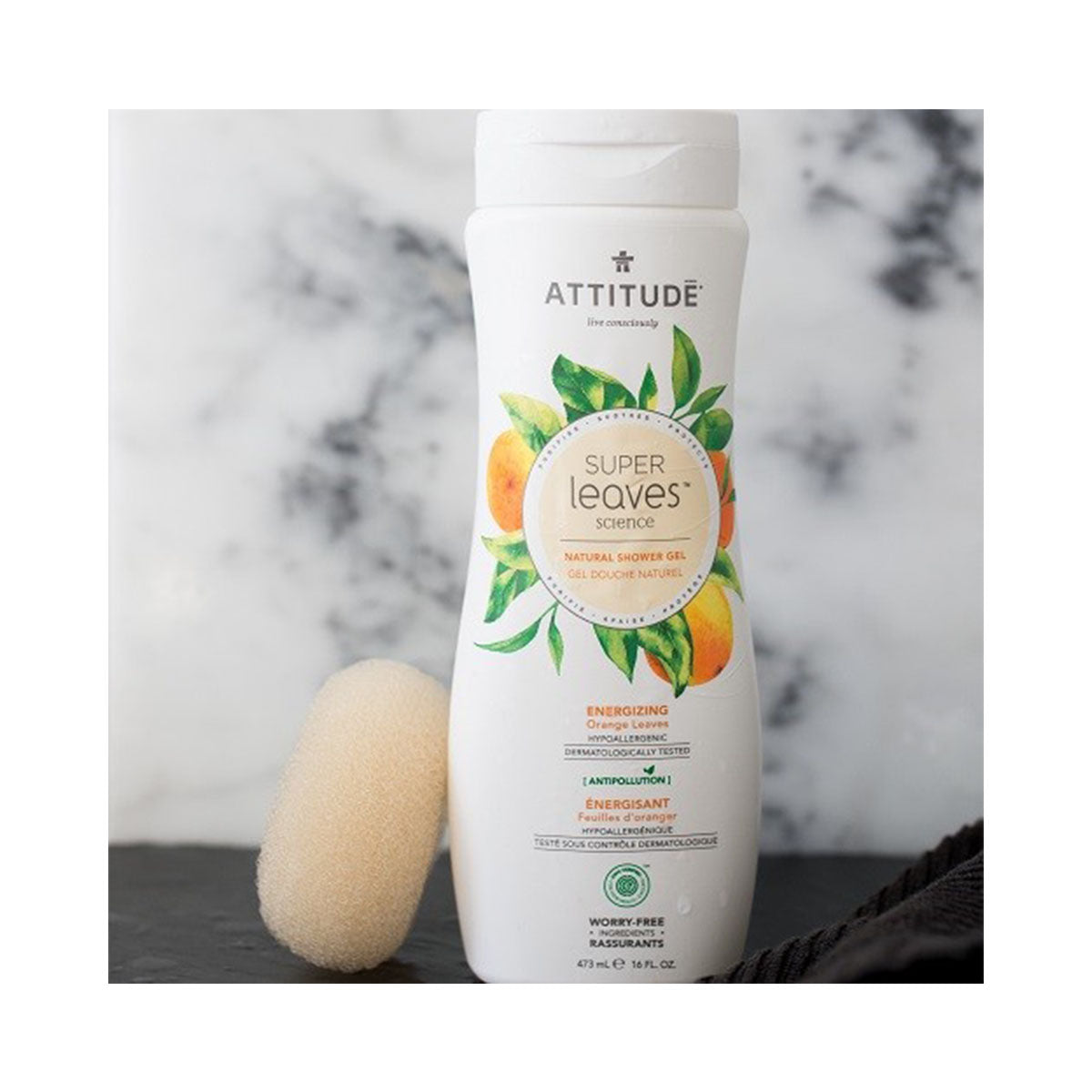 Gel Banho Energi Folhas Laranja 473Ml - Go Natural