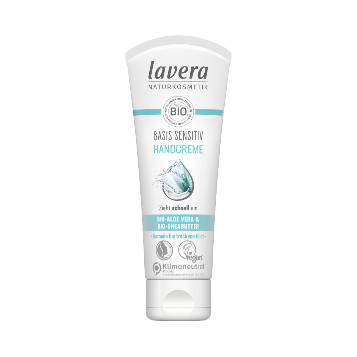 Base Sensitiv Creme Mãos Lavera 75Ml - Go Natural
