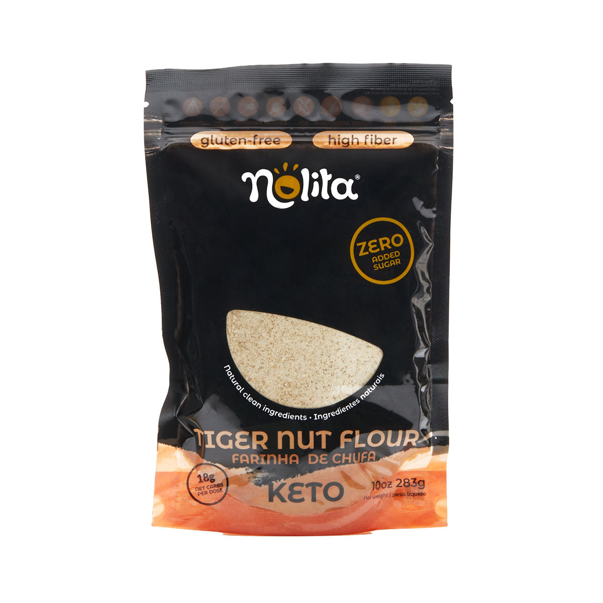 Farinha De Chufa BIO S/Glúten Low Carb 283 gr - Go Natural