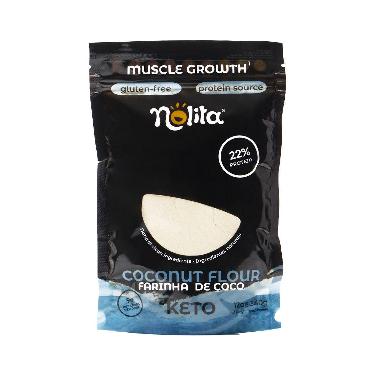 Farinha De Coco BIO S/G Low Carb 340 gr - Go Natural