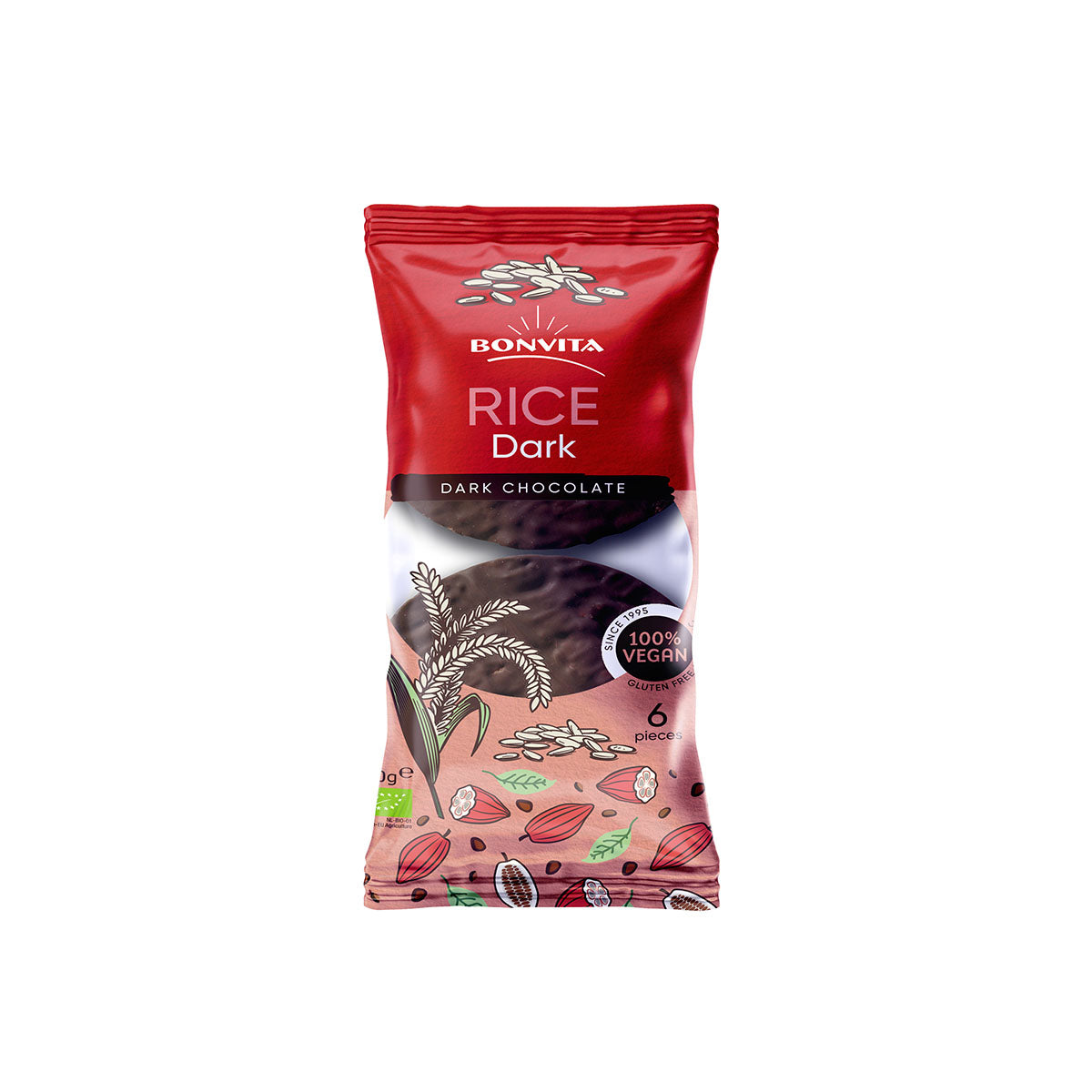 Galete De Arroz Com Chocolate Negro BIO 100 gr - Go Natural