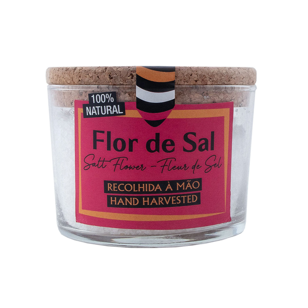Flor De Sal Natural Copo Vidro 150 gr - Go Natural
