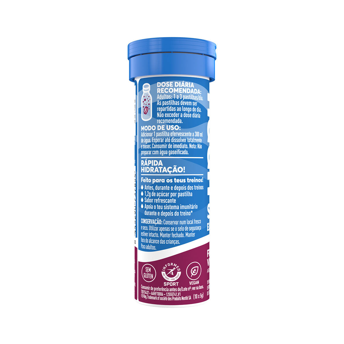 Sport Frutos Vermelhos 10 Pastilhas - Go Natural