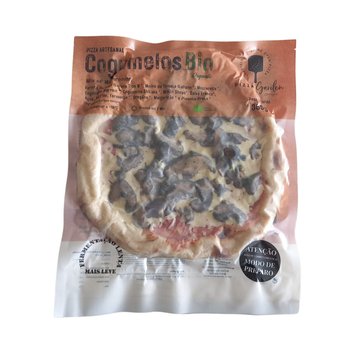 Pizza de Cogumelos BIO 385 gr - Go Natural