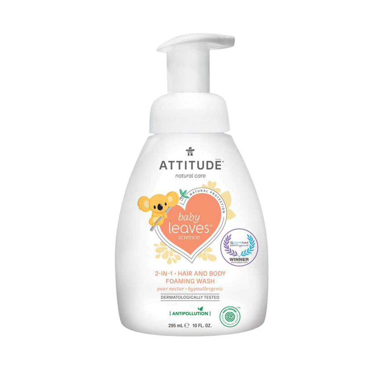 Mousse de Banho 2 em 1 Pêra para Bebés ECO 473 ml - Go Natural
