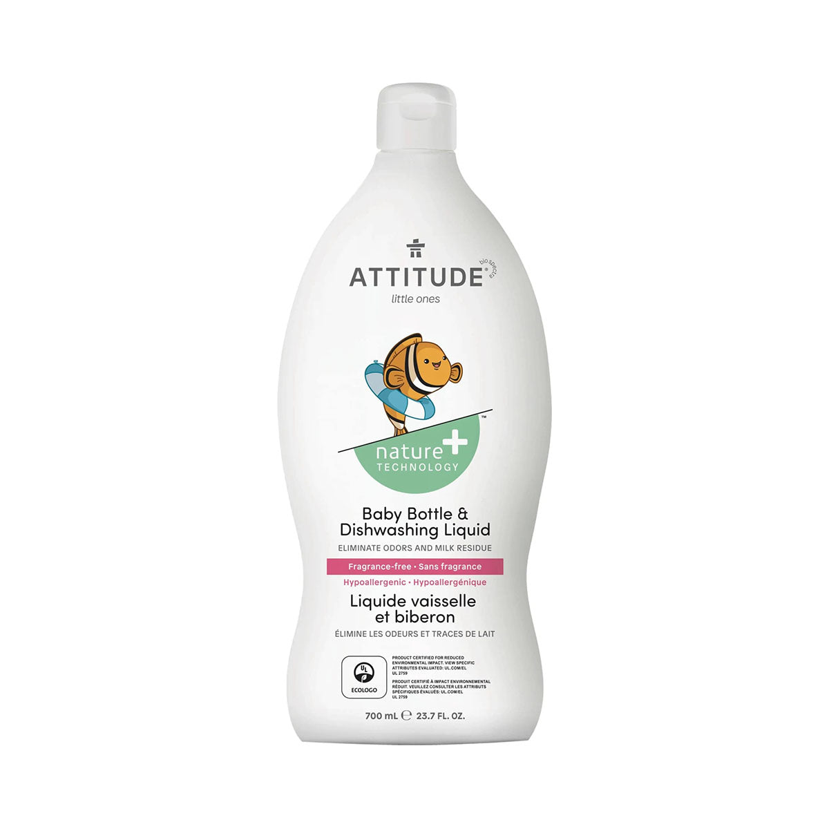 Líquido Lavagem Manual de Biberão e Loiça de Bebé ECO 700 ml - Go Natural