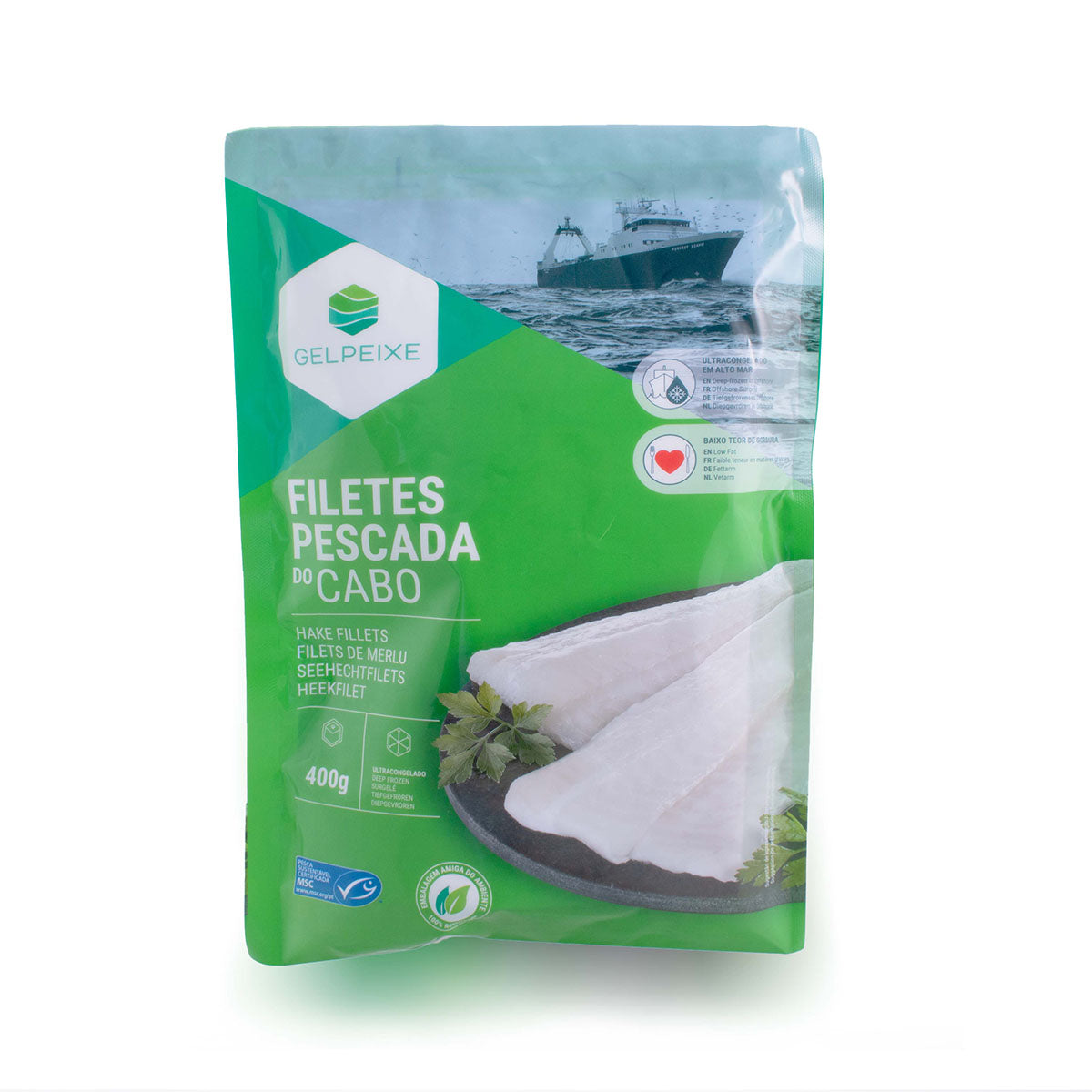 Filetes De Pescada 400 gr - Go Natural