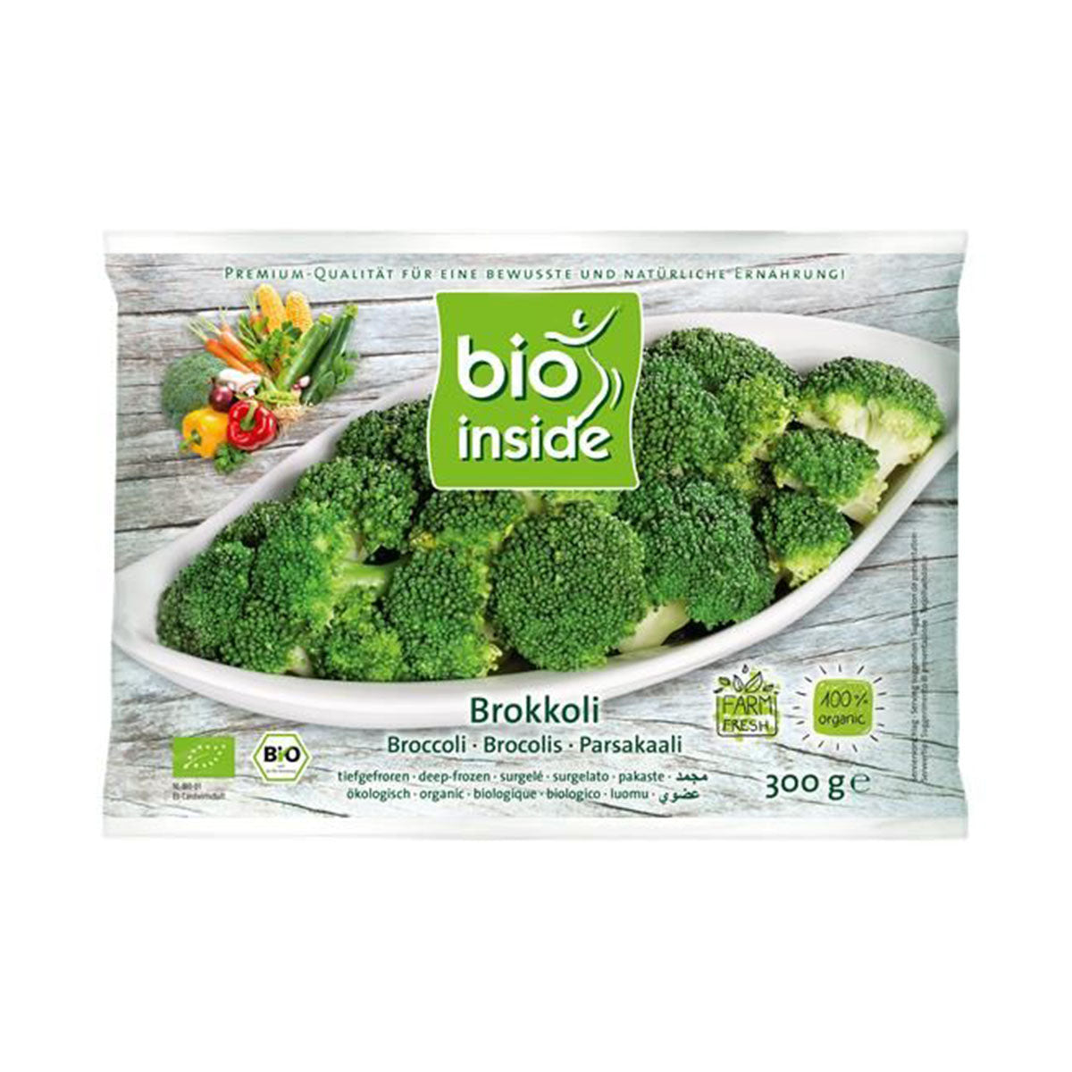 Bróculos Ultracongelados BIO 300 gr - Go Natural