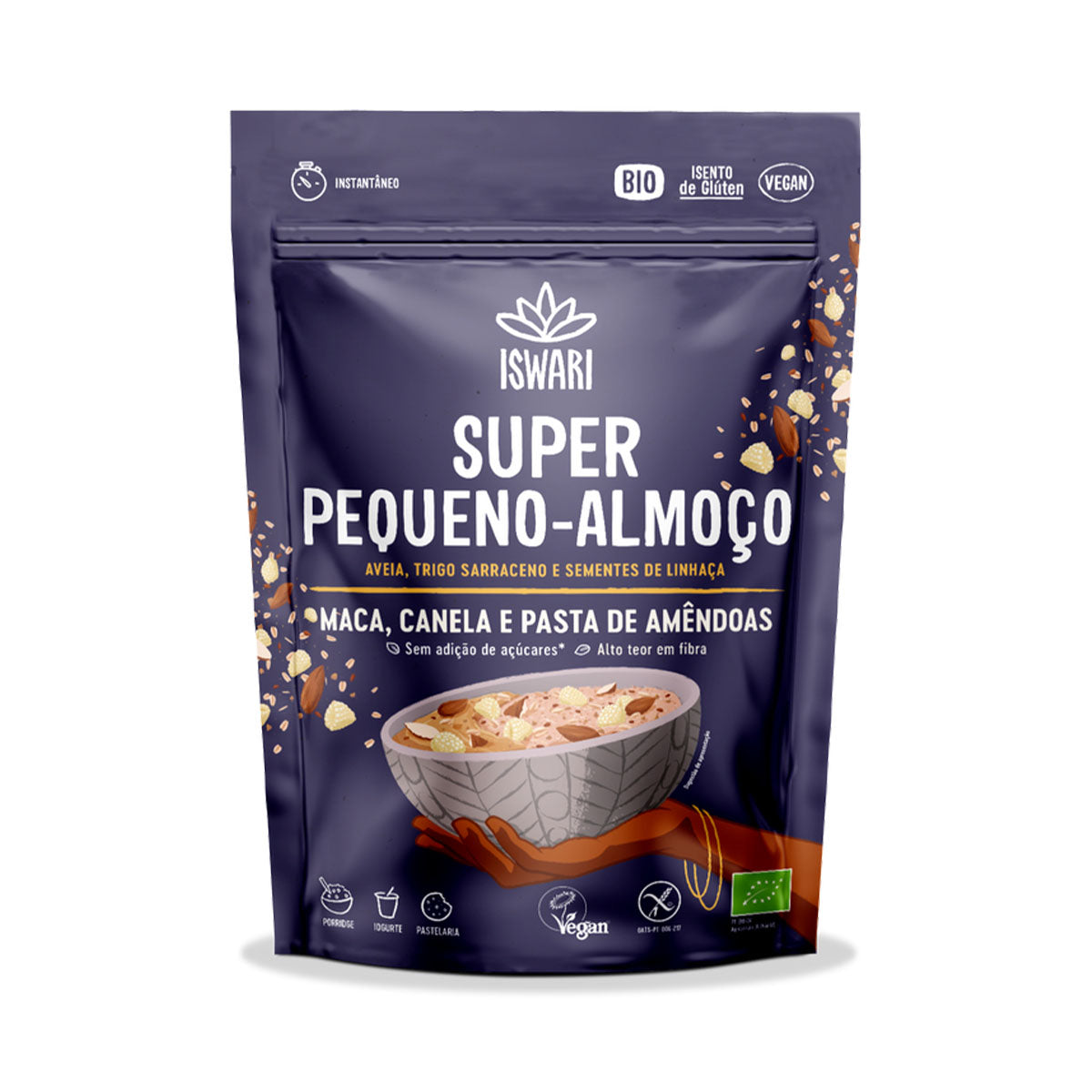 Super Pequeno Almoço Amendoa, Maca e Canela 360 gr - Go Natural