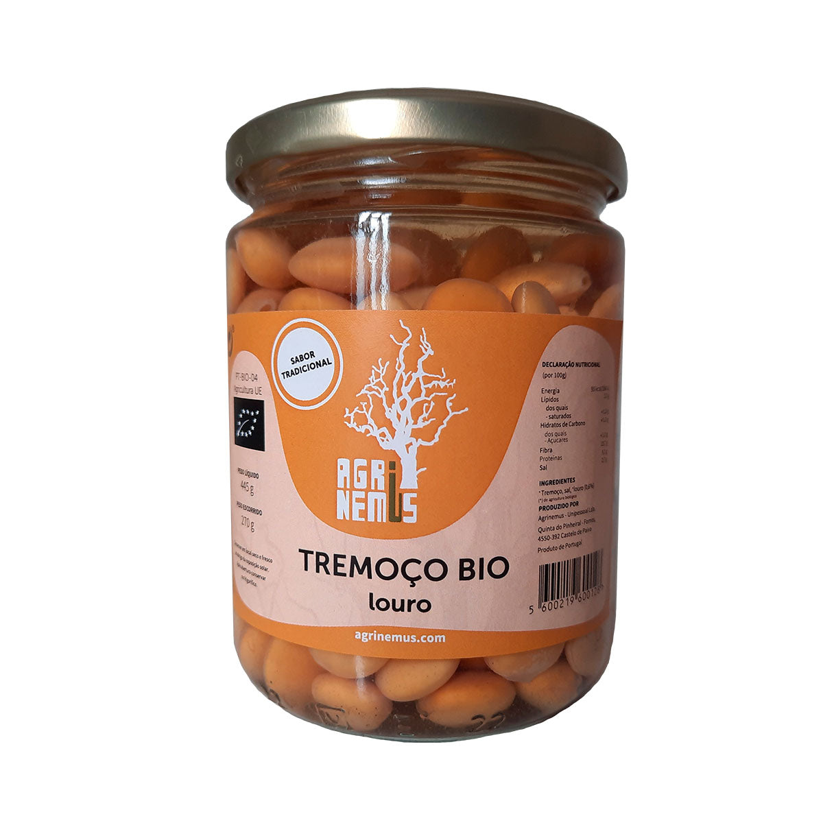 Tremoço Com Louro 270 gr - Go Natural