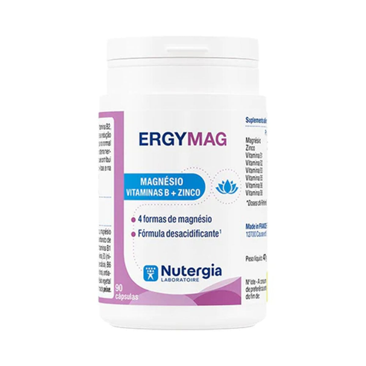 Ergymag 90 Capsulas - Go Natural