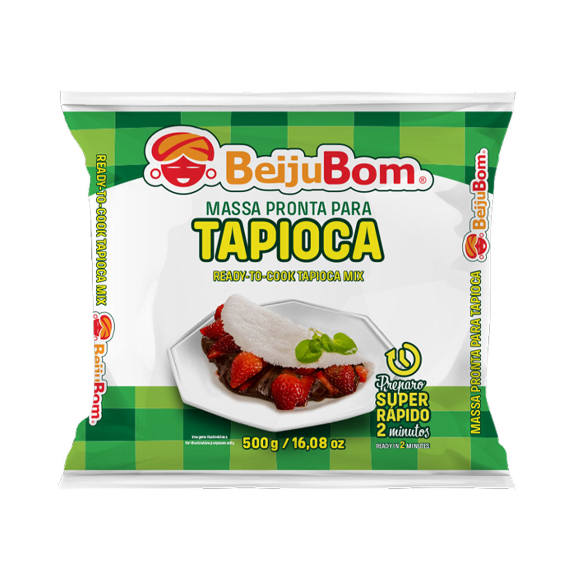 Massa Pronta Tapioca 500 gr - Go Natural