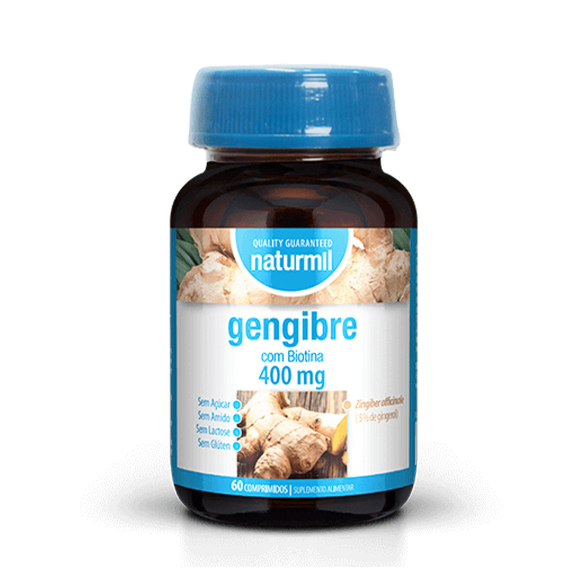 Gengibre 400 mg 60 Comprimidos - Go Natural